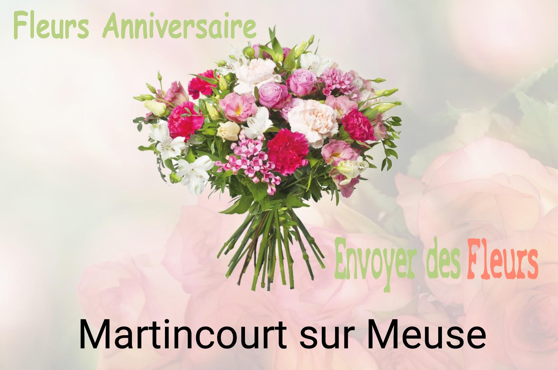 Bouquet de fleurs d’anniversaire livré à Martincourt-sur-Meuse